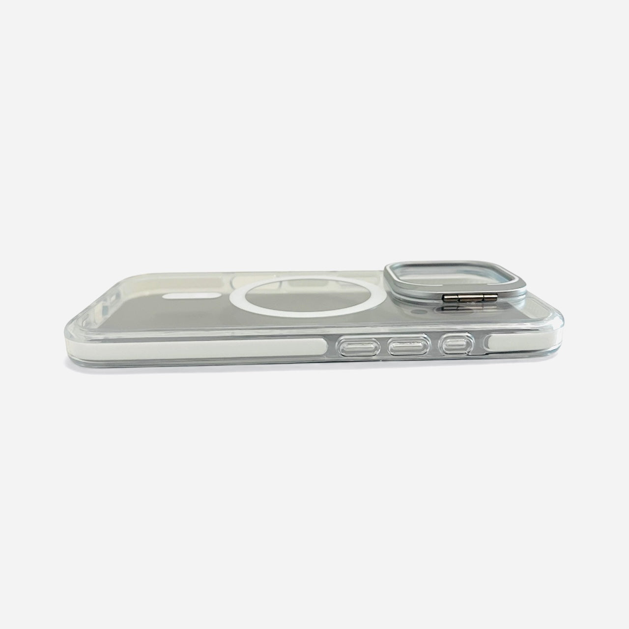 Clear iPhone Stand case with MagSafe