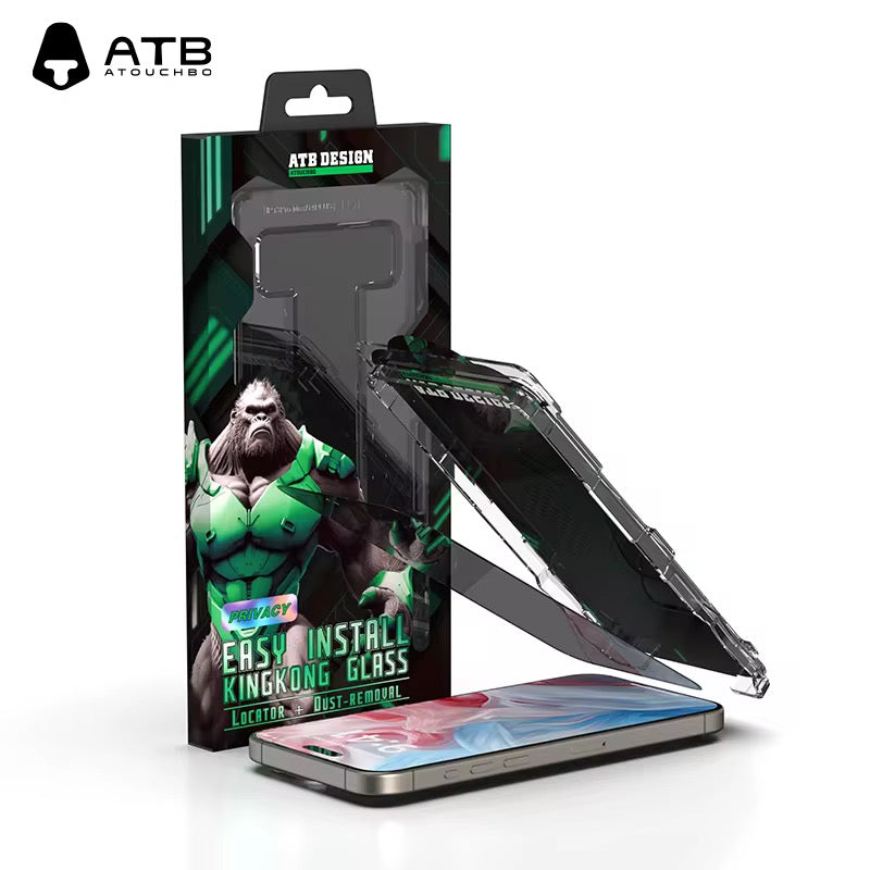 iPhone 17 Pro Max Privacy Screen Protector - Easy Install with Alignment Tool