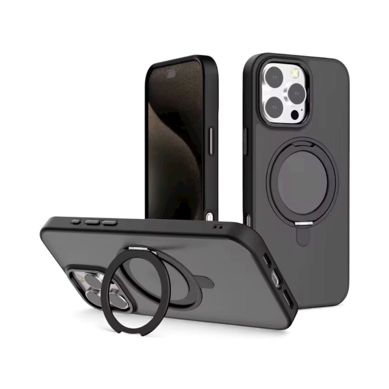 Title: iPhone MagSafe Compatible Case  Black