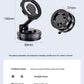 360° Rotation Magnetic Phone Holder – Folding Suction Cup Car Mount