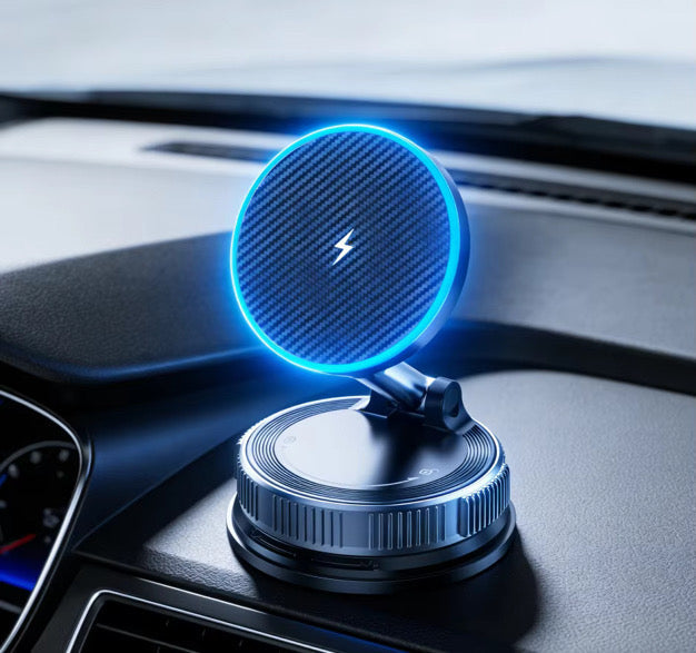 360 degree rotation feature of MagSafe wireless car mount