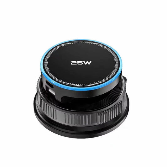 25W MagSafe Wireless Car Mount Charger with 360° Rotation