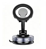 360° Rotation Magnetic Phone Holder – Folding Suction Cup Car Mount