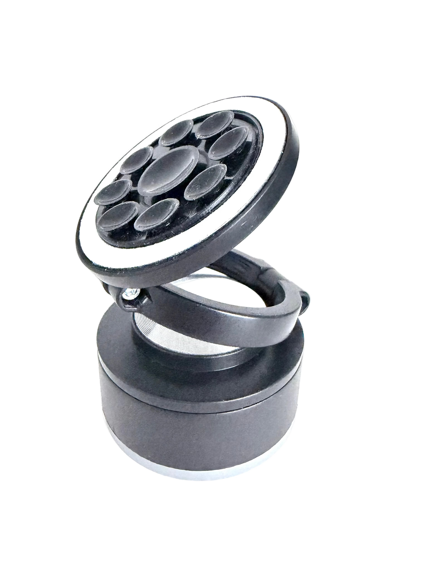 Rotating Magnetic Phone Mount - Premium Vacuum Suction Dashboard Holder