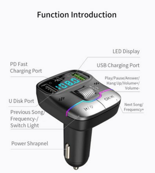 bluetooth transmitter functions