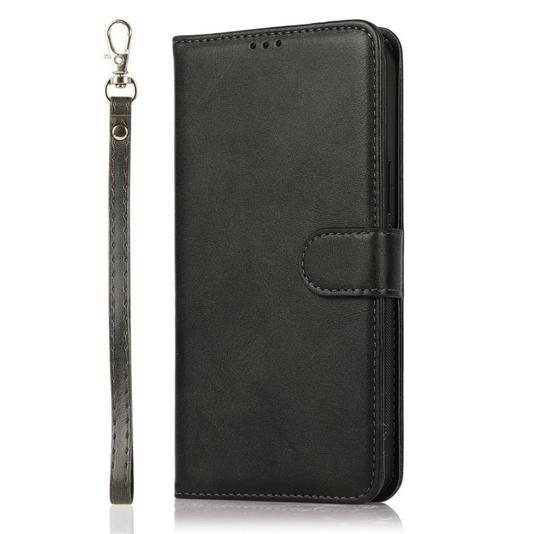 black leather case