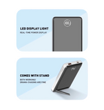 LDNIO Portable Wireless Charging Power Bank with Stand